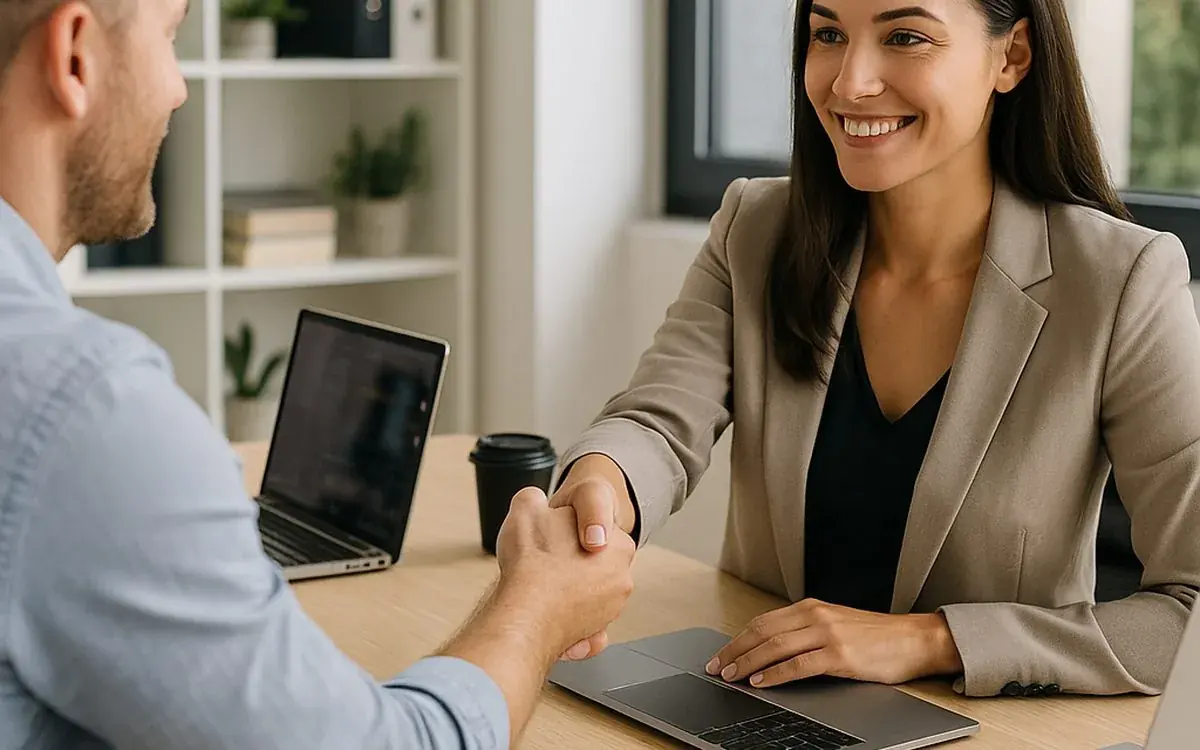 Recruitment outsourcing illustration